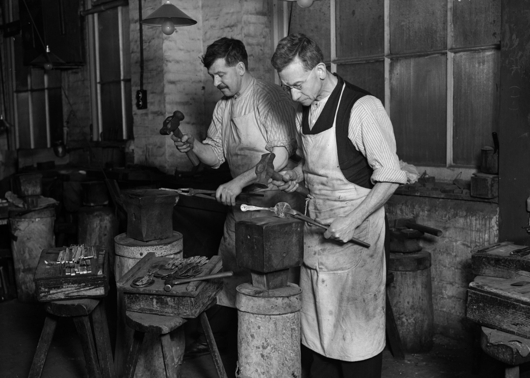 #35. Blacksmiths, forgemen, and hammermen